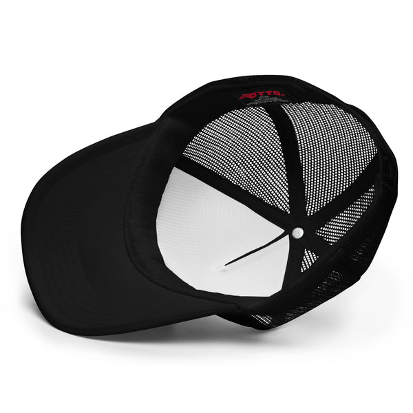 Wholehearted Ent. Foam Otto trucker hat.blk