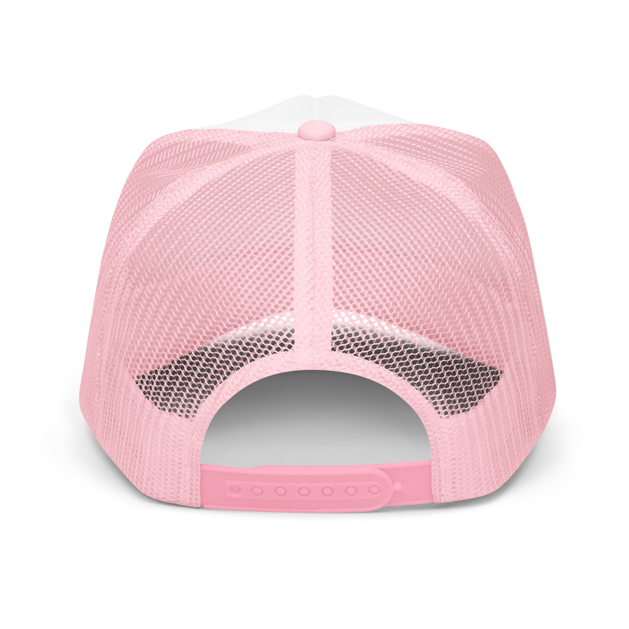 OTTO Blue and Pink Heart Trucker Hat Imperfect Heart  main image 3
